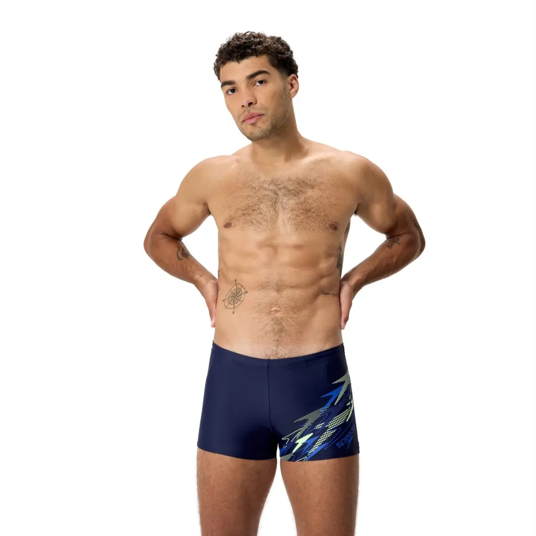 Speedo Medley Logo Aquashort Heren - Marine XS