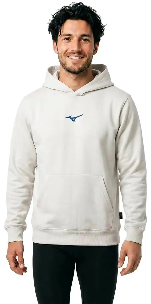 Mizuno Athletics Hoodie S - Snow White