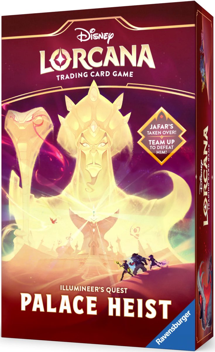 Ravensburger Disney Lorcana TCG Illumineer's Quest: Palace Heist *English Edition* Trading cards