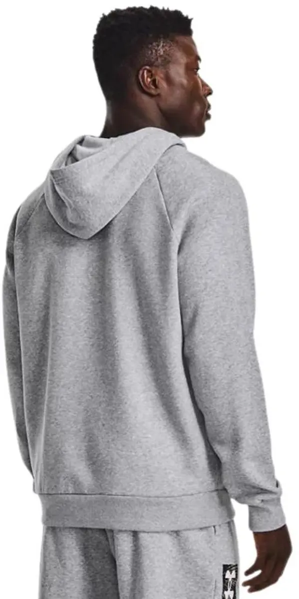 Under Armour UA Rival FLC Graphic Hoodie Heren - Grijs - 2XL