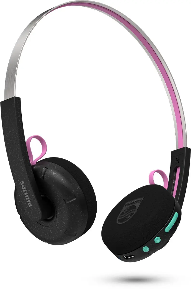 Philips TAMS1 TAMS1BK/00 Draadloze On-Ear Koptelefoon