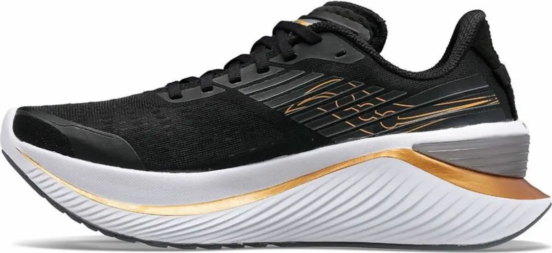 Saucony Endorphin Shift 3 Hardloopschoenen - Heren - Maat 43 - Zwart/Goud - afbeelding 6 van 6