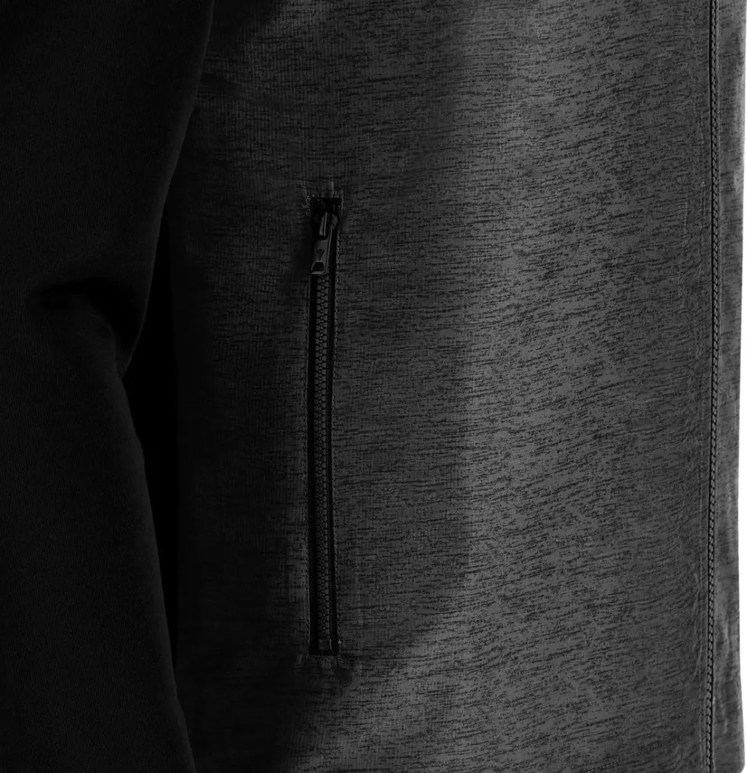 Macron Glory Prometheus Top Full Zip Heren - XL - Zwart/Wit