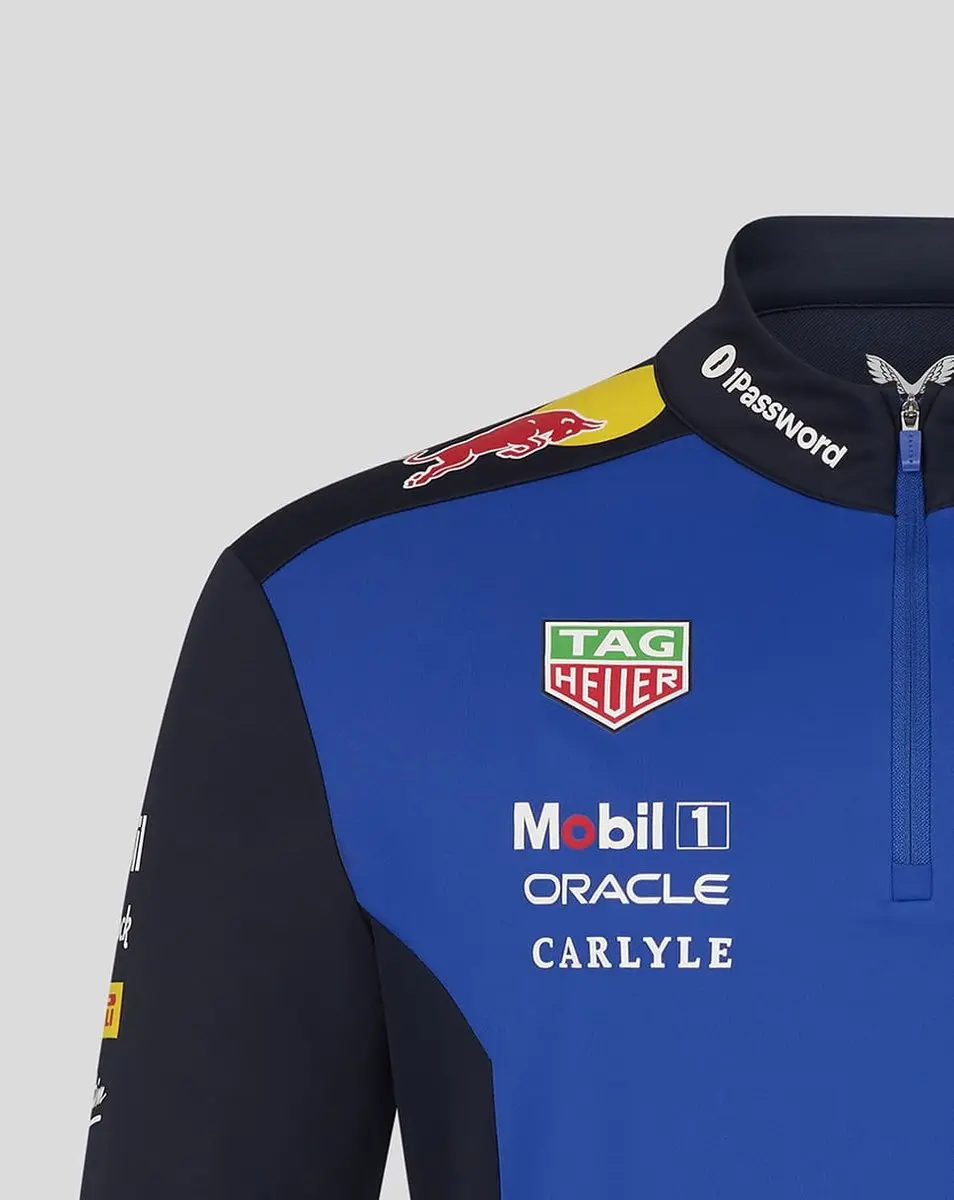 Castore Red Bull Racing Teamline Half Zip 2026 - L - Max Verstappen