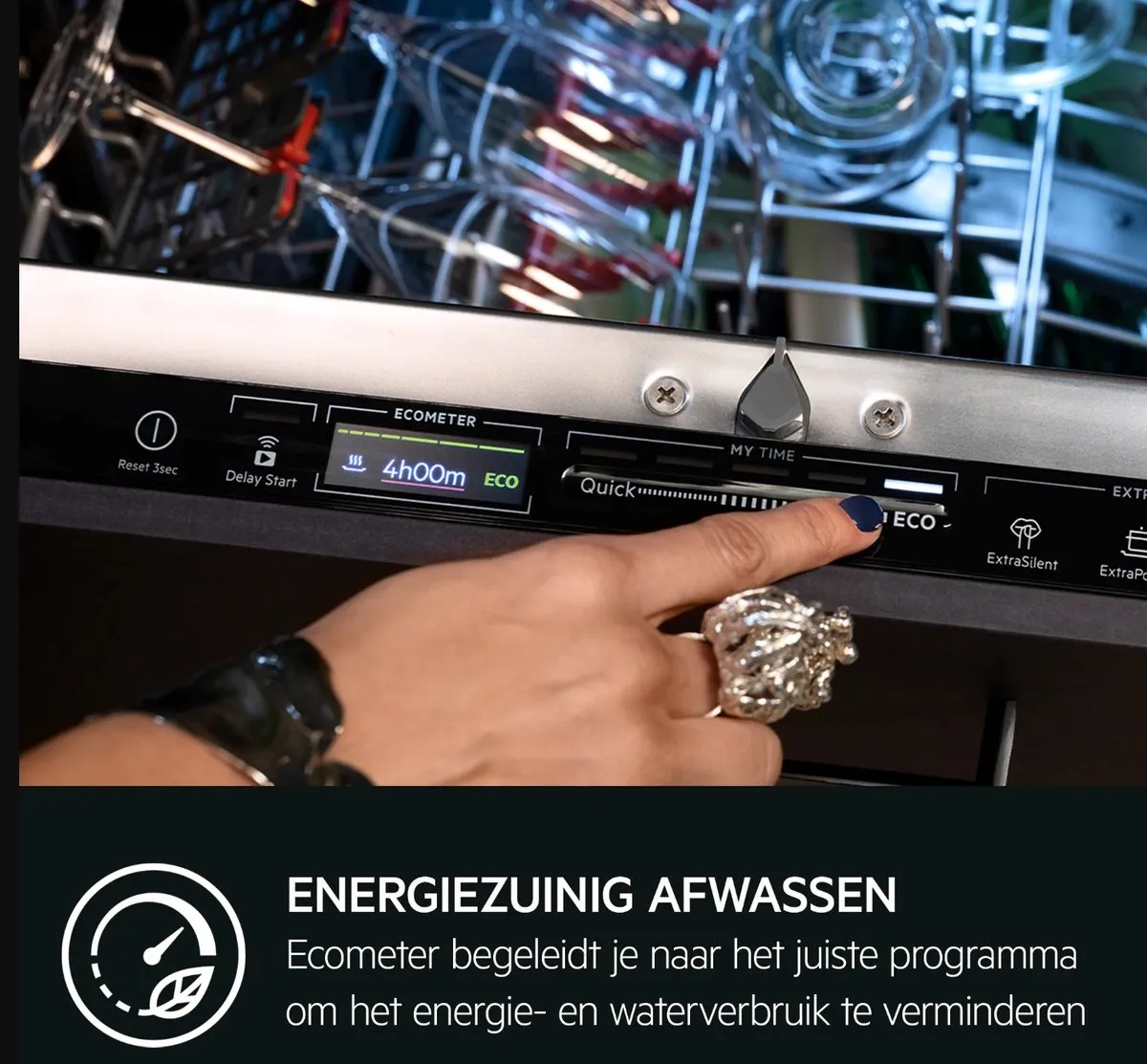 AEG FSE7674XP Inbouwvaatwasser 14 Couverts - Wit