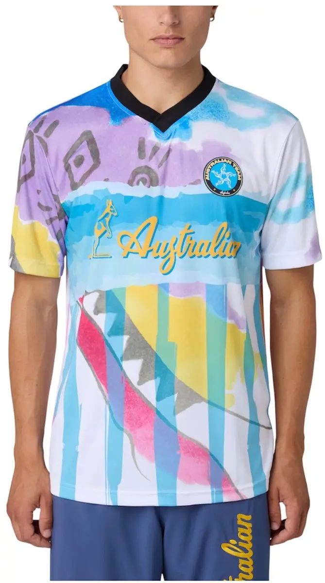 Australian Voetbal Shirt Native - XL - Wit
