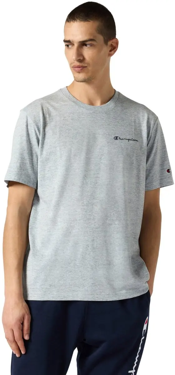 Champion T-shirt Heren SS Tee Grijs M