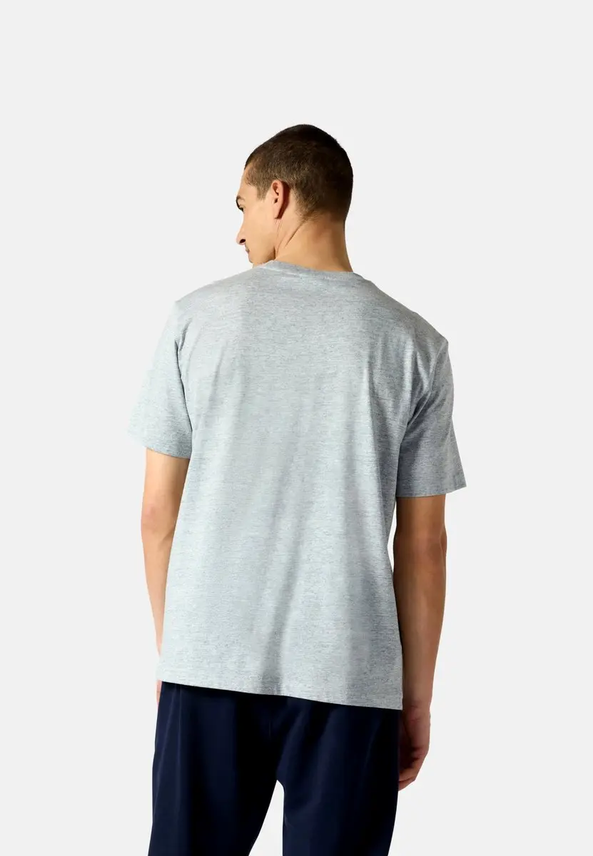 Champion T-shirt Heren SS Tee Grijs M