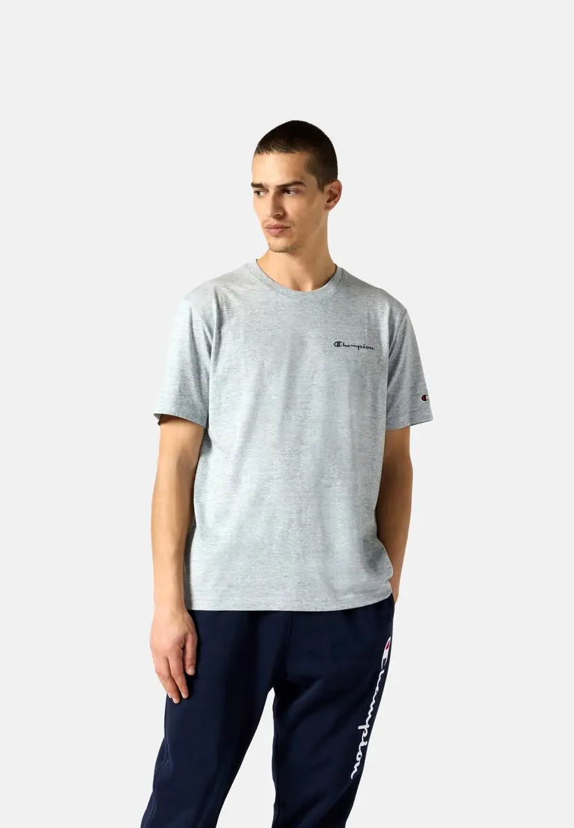 Champion T-shirt Heren SS Tee Grijs M