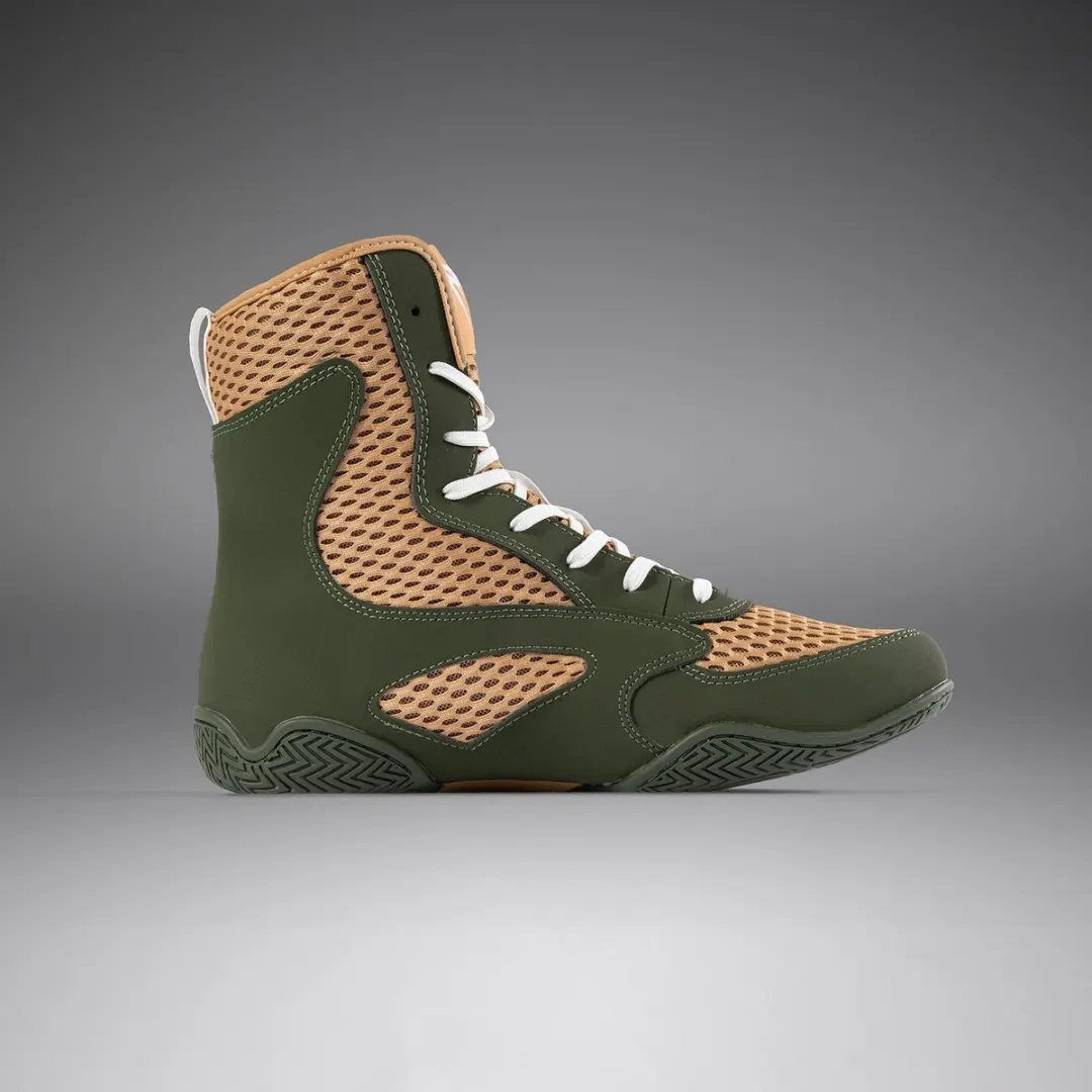 Venum Contender Boksschoenen 37 - Militair Groen