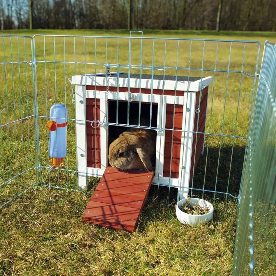 Trixie Natura Knaagdierhuis Bruin - 43x42x51 cm - afbeelding 6 van 6