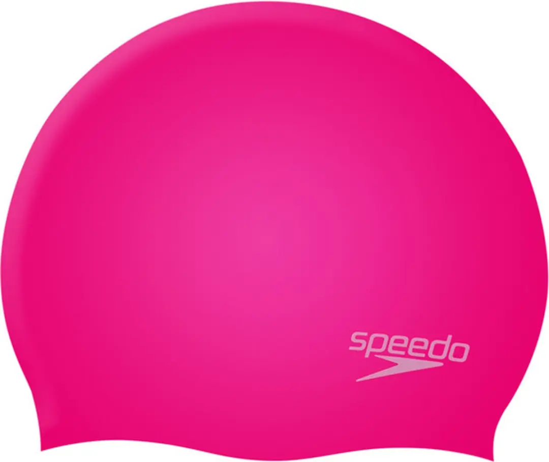 Speedo Plain Moulded Silicone Junior Badmuts - Roze
