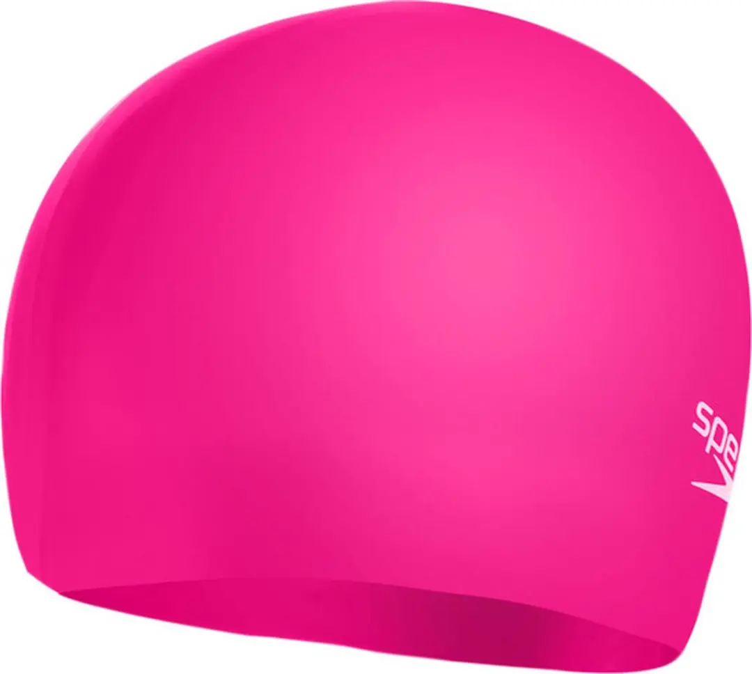 Speedo Plain Moulded Silicone Junior Badmuts - Roze