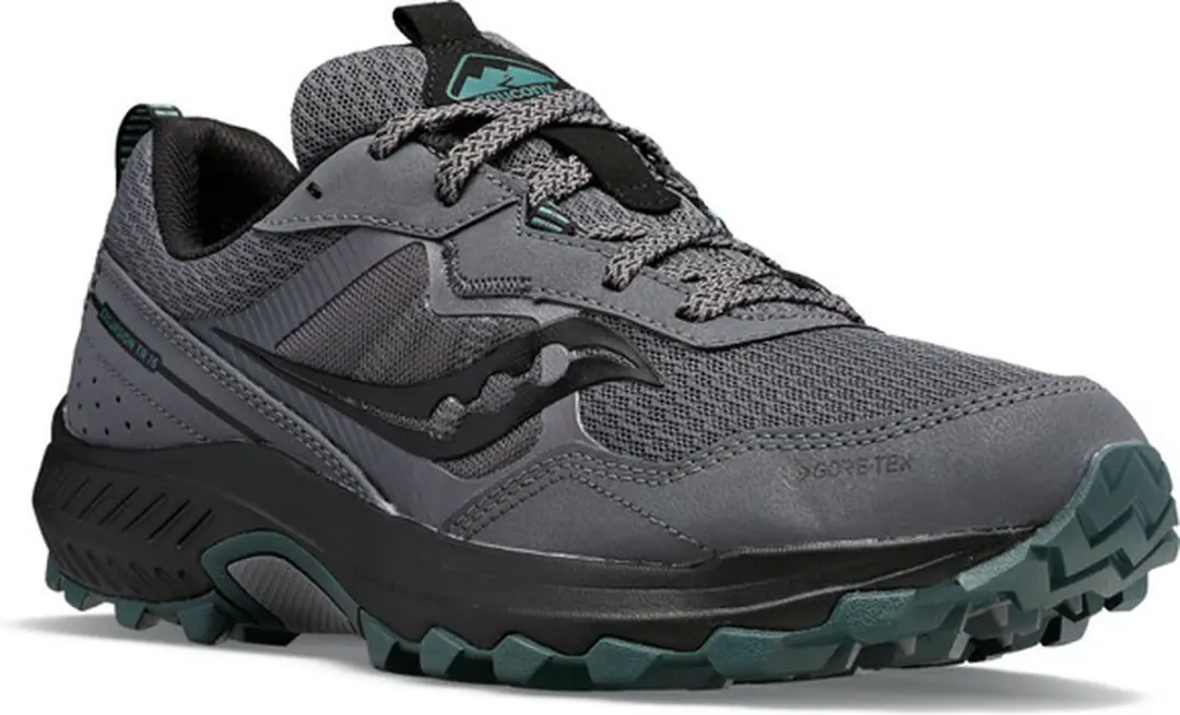 Saucony Excursion TR16 GTX Heren Trailhardloopschoenen - donkergrijs