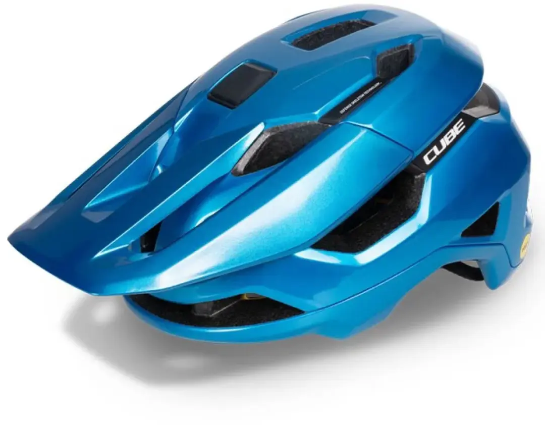 Cube Troop X Actionteam Fietshelm - L Blauw - afbeelding 6 van 6