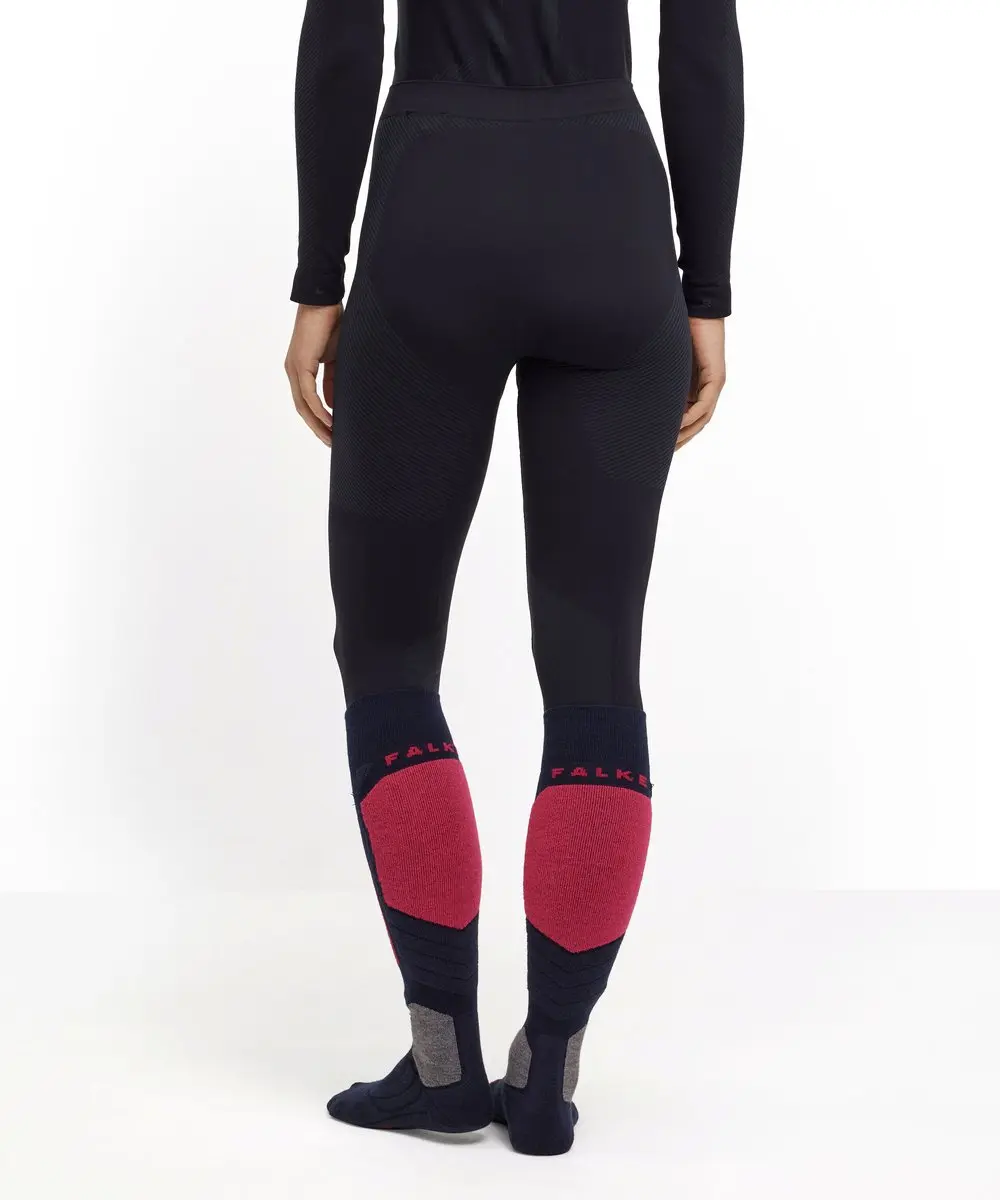 Falke Warm Long Tights 39164 - Dames XL - Zwart