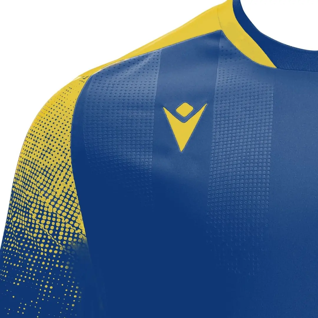 Macron Alioth Heren Shirt Korte Mouw - Royal M