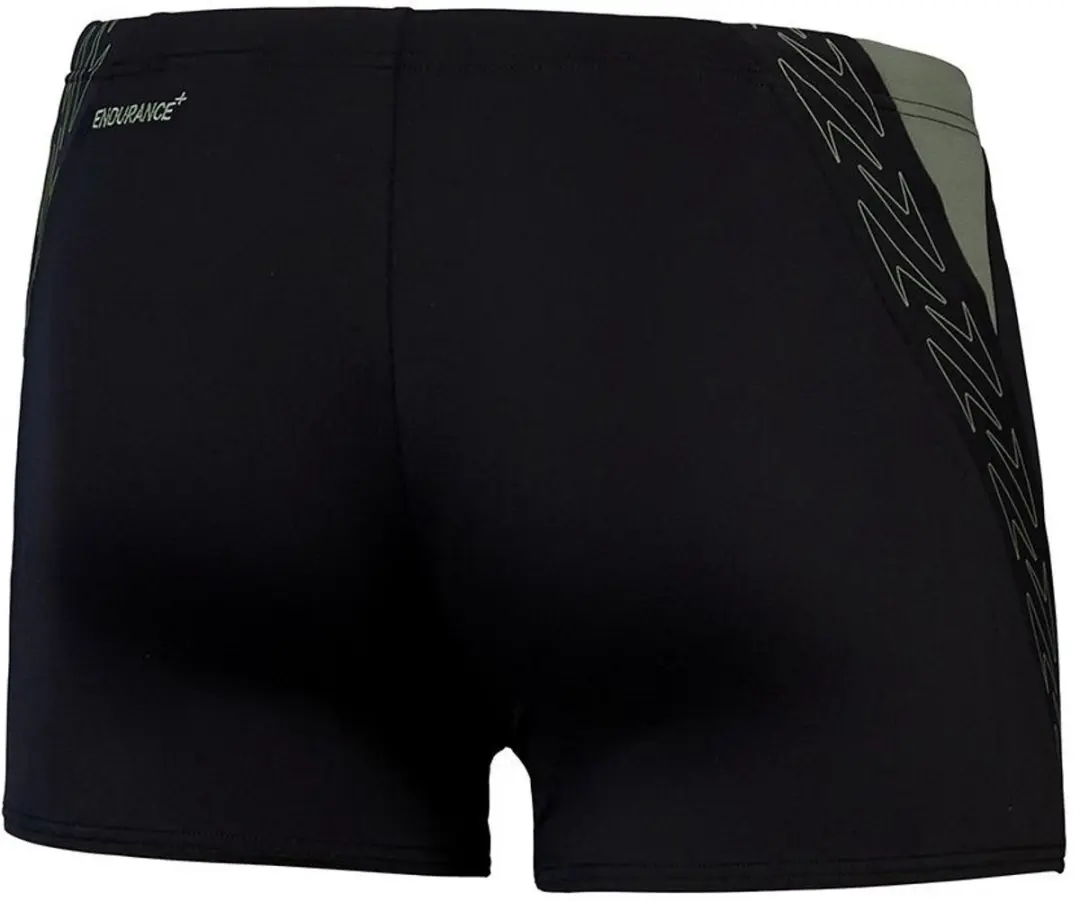 Speedo HyperBoom Splice Aquashort Heren Sportzwembroek M - Zwart/Grijs