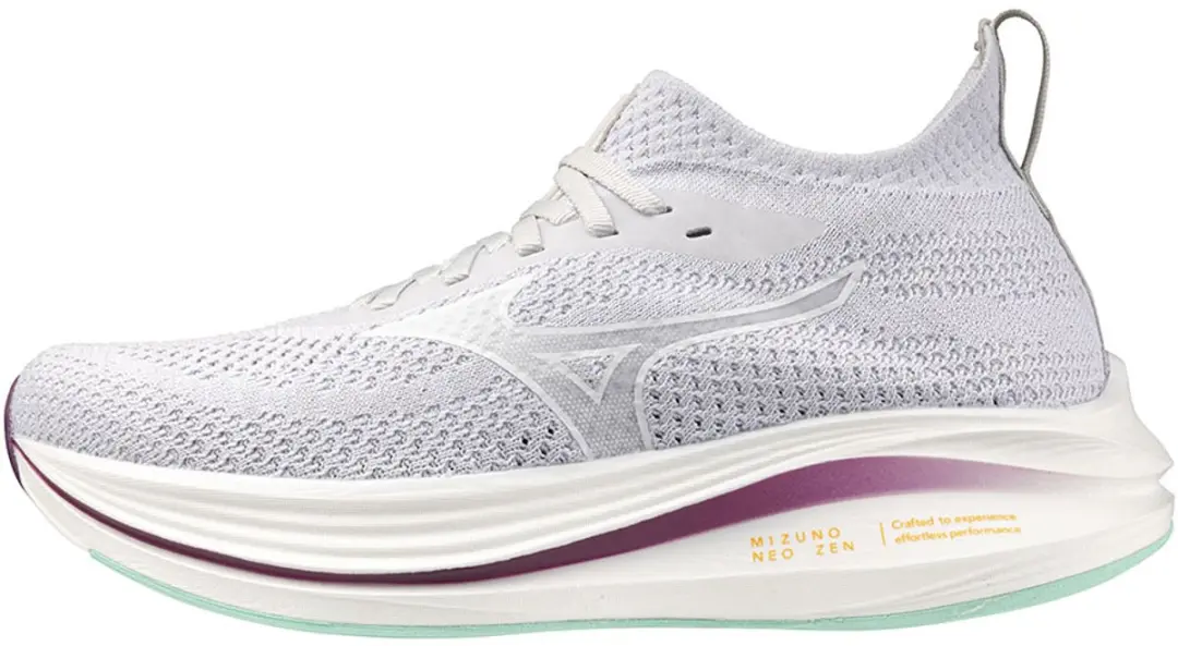 Mizuno Neo Zen Hardloopschoenen 41 - Grijs/Wit/IJsgroen