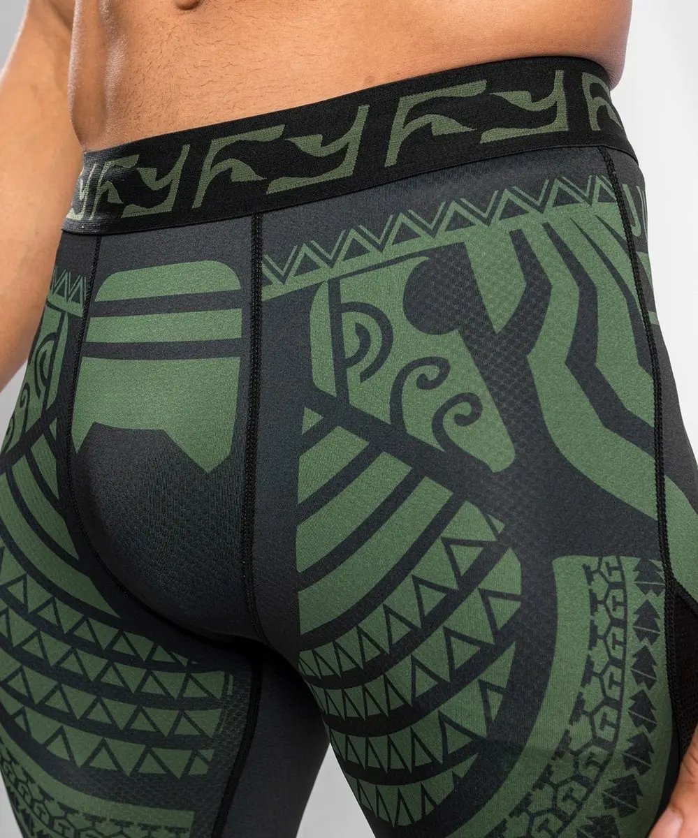 Venum Nakahi Sports Legging Spats XS - Zwart/Kaki