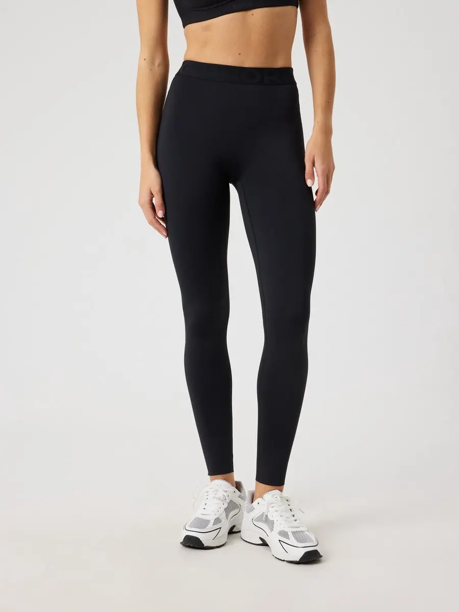 Björn Borg Lange Sportbroek Dames Zwart