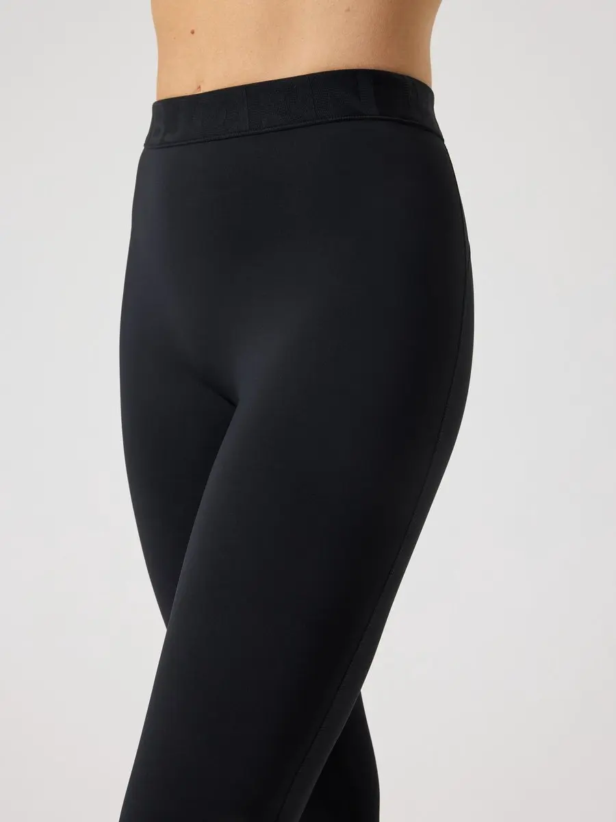 Björn Borg Lange Sportbroek Dames Zwart - Maat M