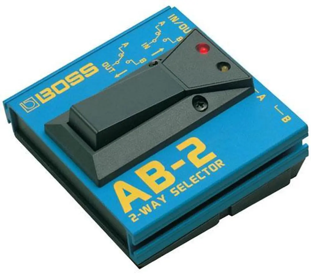 BOSS AB-2 2-Way Selector Pedaal - Grijs/Blauw - afbeelding 3 van 3