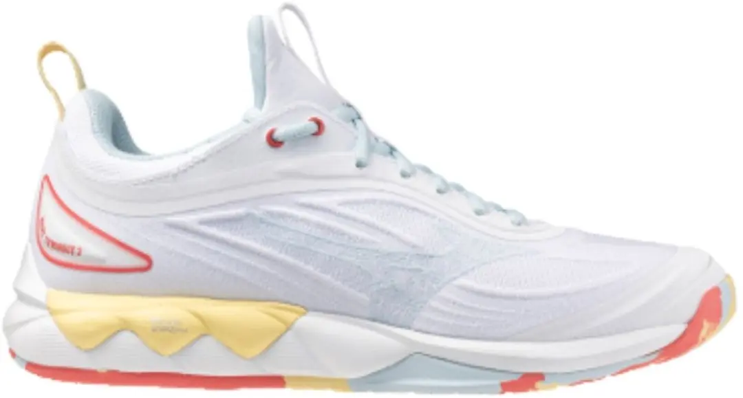 Mizuno Wave Luminous Indoorschoenen Dames 38 - Wit