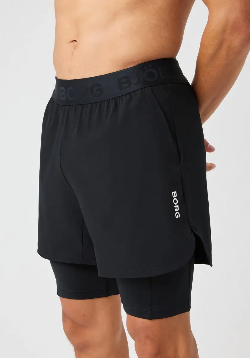 Björn Borg Heren 2-in-1 Sportbroek