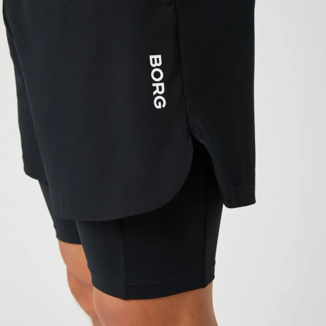Björn Borg Heren 2-in-1 Sportbroek - Maat S - Zwart - afbeelding 6 van 6