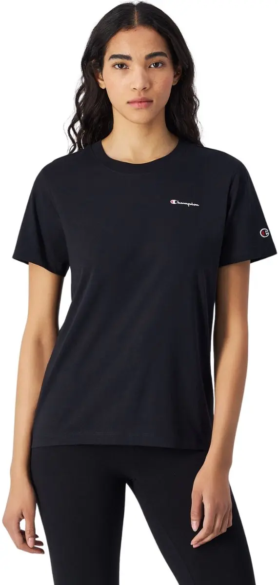 Champion Dames T-shirt XS - Zwart