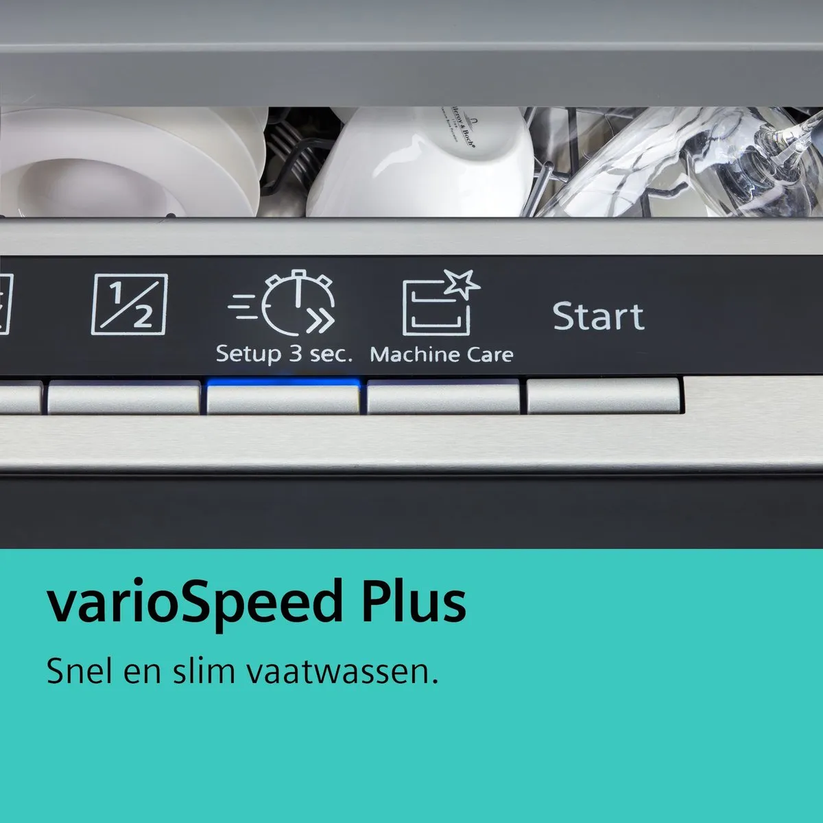 Siemens iQ500 SN65ZX16CE Inbouwvaatwasser 14 Couverts - RVS