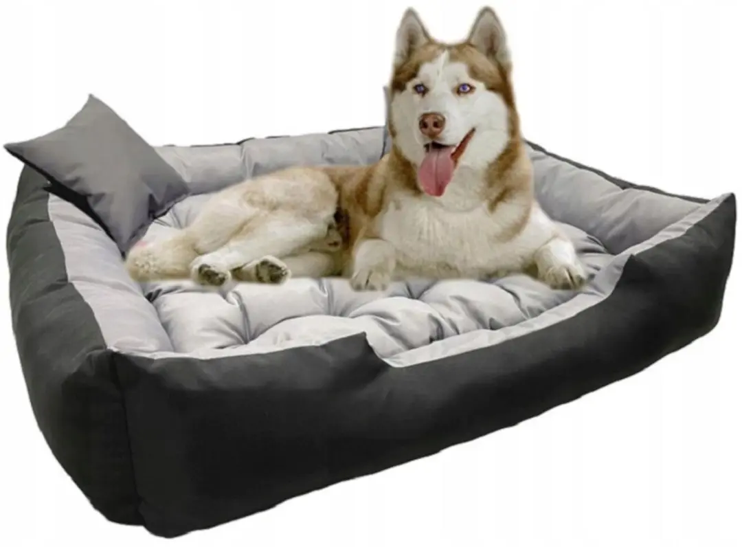ECCO Hondenbed XXL Waterdicht - 130x105cm - Grijs
