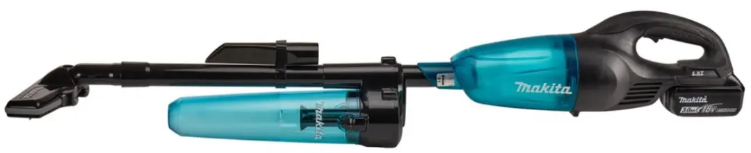 Makita DCL180SFCB Accu Steelstofzuiger 18V - Zwart/Blauw