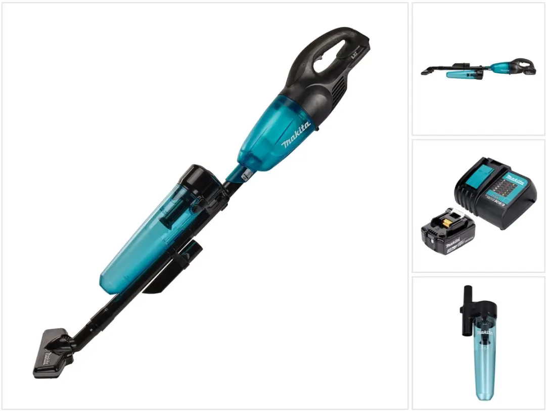 Makita DCL180SFCB Accu Steelstofzuiger 18V