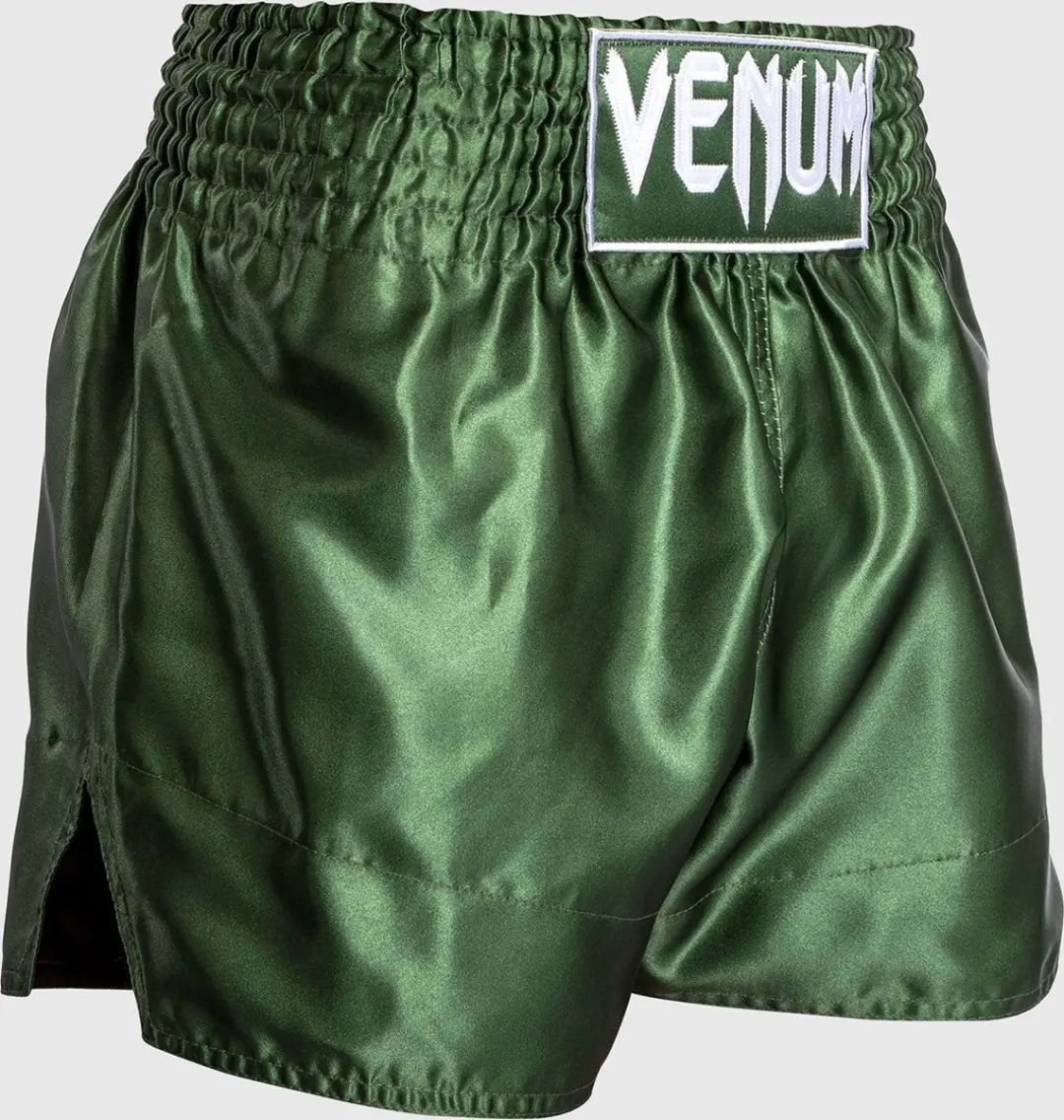 Venum Classic Muay Thai Shorts M - Kaki/Wit