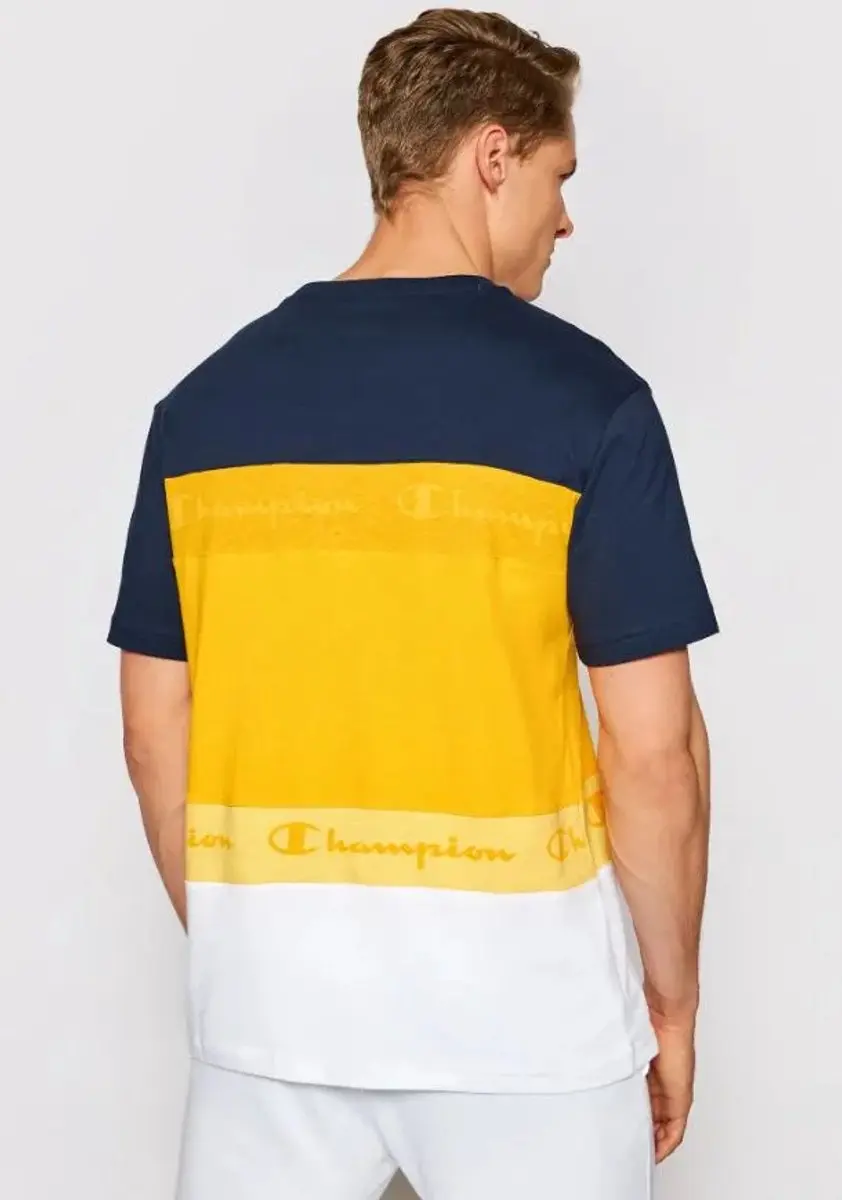 Champion Heren Shirt Marinegeel - M