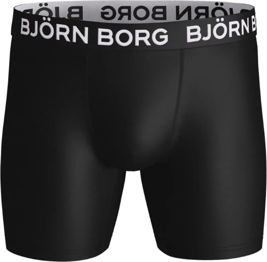 Björn Borg Performance Sportonderbroek M - Zwart/Wit