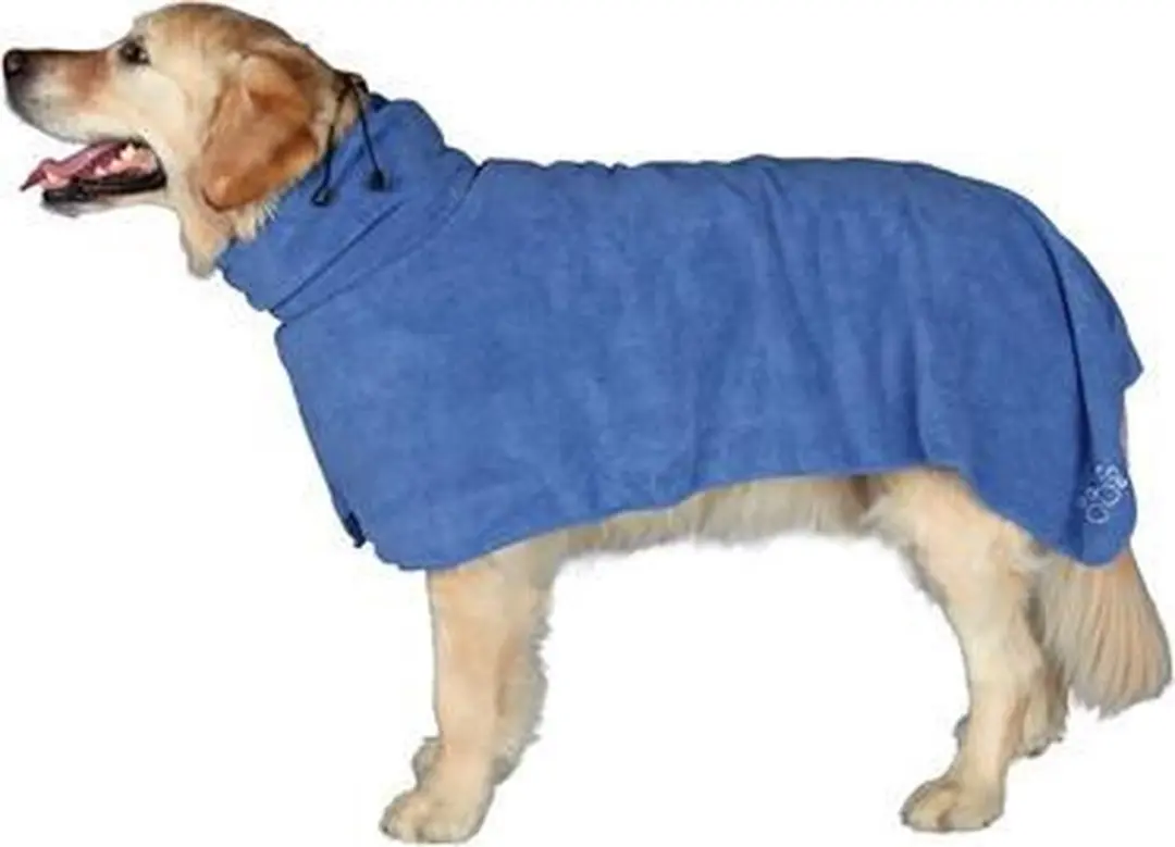 Trixie Hondenbadjas Blauw XL - afbeelding 3 van 3