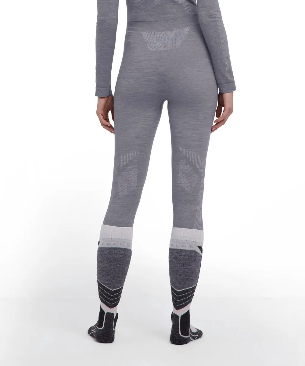 Falke Wool-Tech Long Tights 33313 - S - Grijs