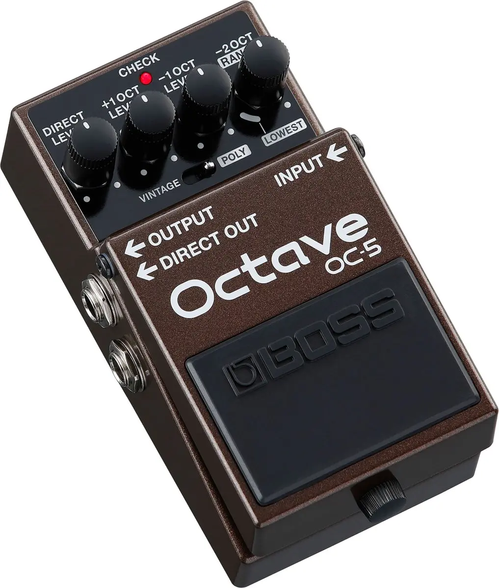 BOSS OC-5 Octave Effectpedaal - Zwart - afbeelding 3 van 3