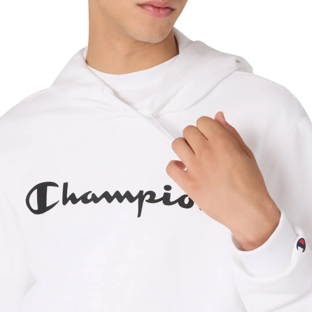 Champion Hooded Sweatshirt Heren - Wit L