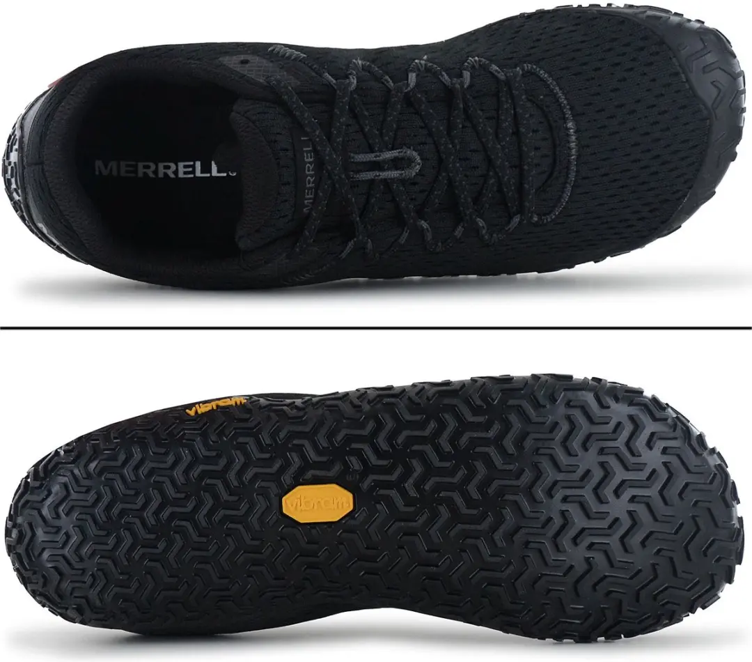 Merrell Vapor Glove 6 Barefoot Schoenen - Zwart - Maat 46.5