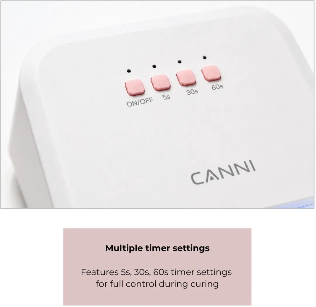 Canni UV LED Nagellamp 48W - 14x14cm