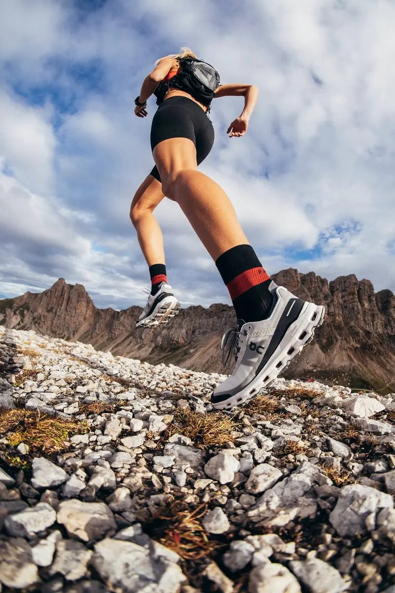 Falke RU Stabilizing Hardloopsokken Dames - Wit - Maat 35-36