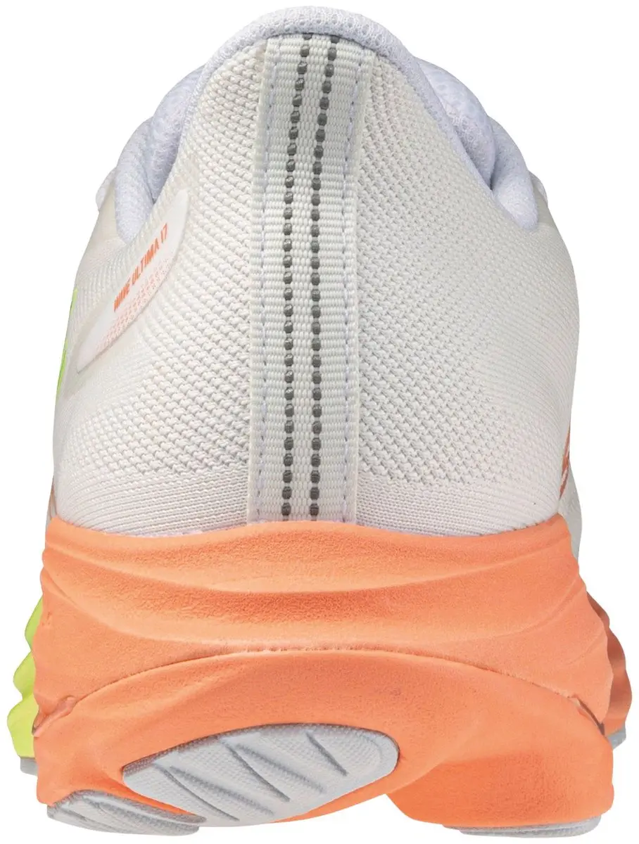 Mizuno Wave Ultima 17 Dames Hardloopschoenen 41 - Wit/Geel/Orange