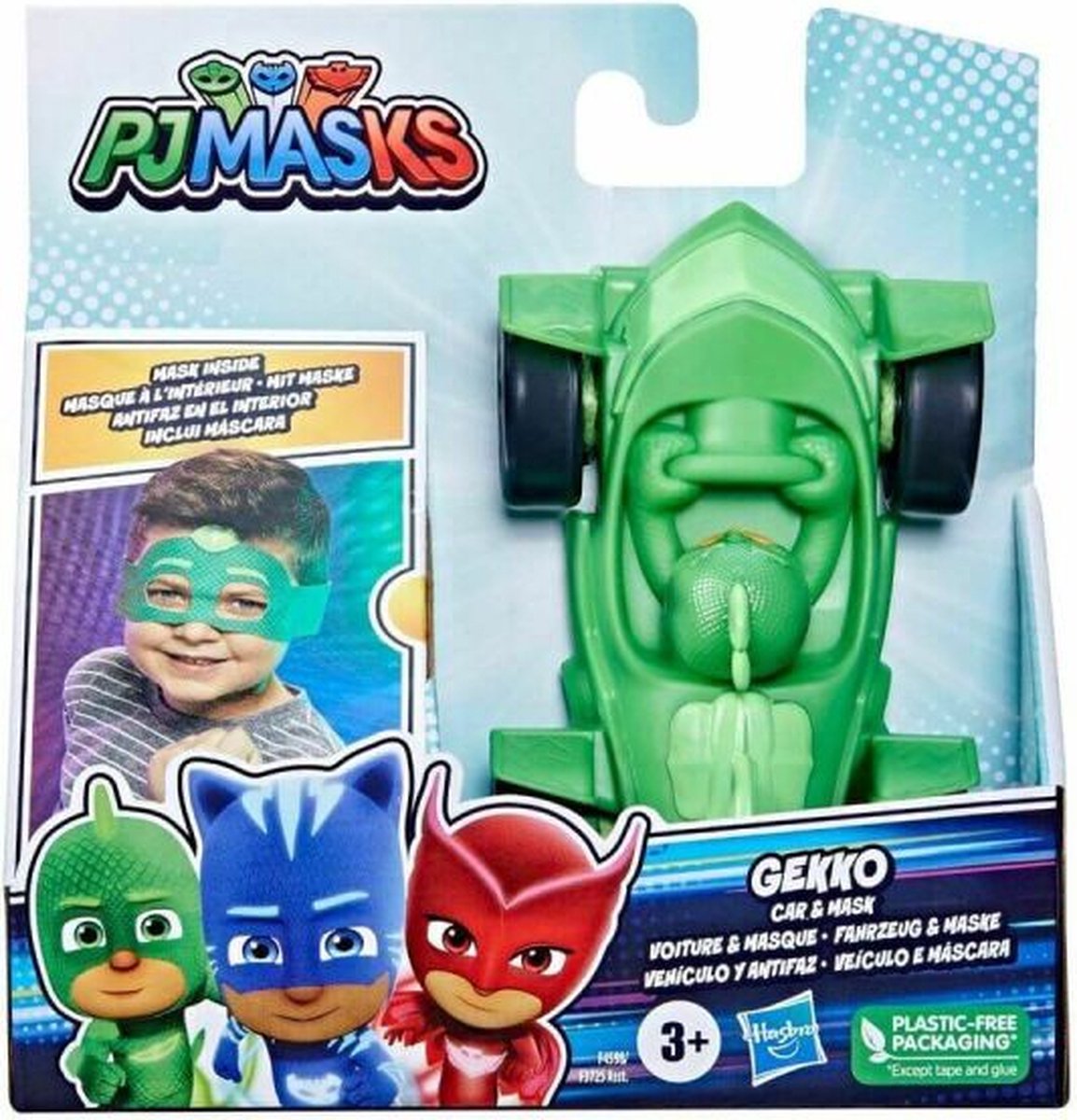 PJ Masks Gekko auto met masker - Voordeelbundel