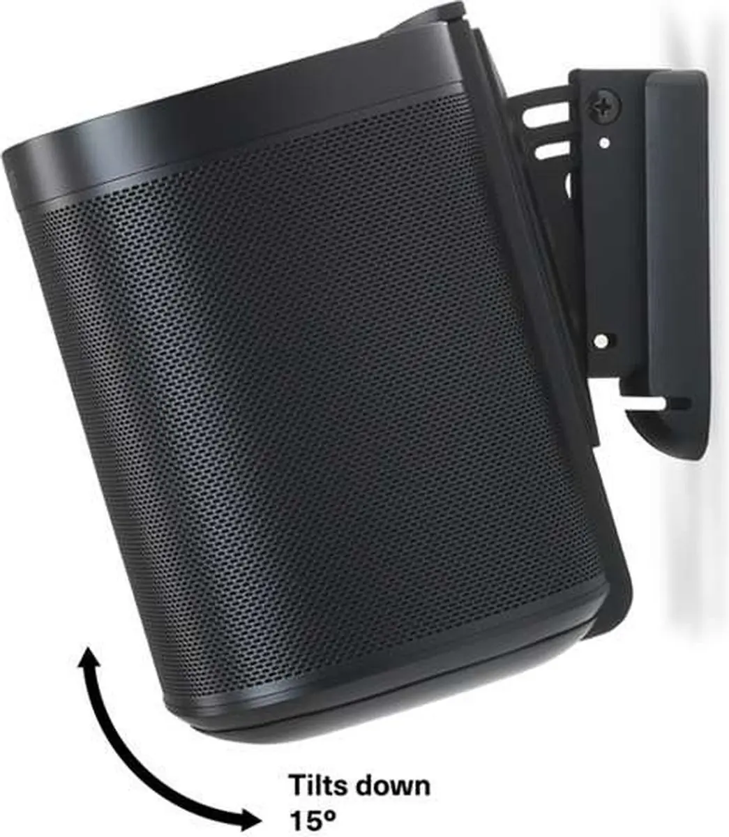 Flexson Sonos Era 100 Muurbeugel - FLXE100WM1021 - Zwart - afbeelding 2 van 6
