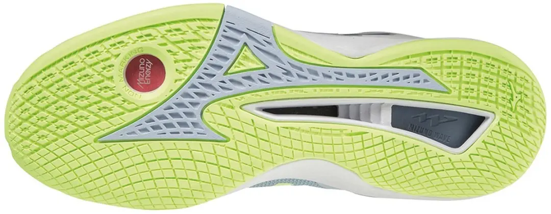 Mizuno Wave Stealth Neo Dames Schoenen - Lichtblauw/Limegroen