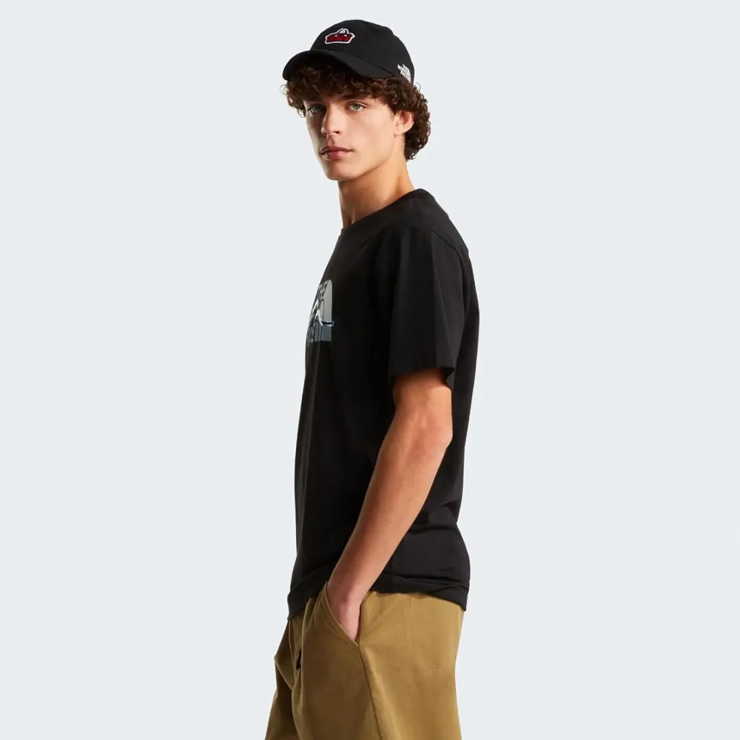 The North Face Mountain Line Regular Graphic T-shirt - XXL - Zwart